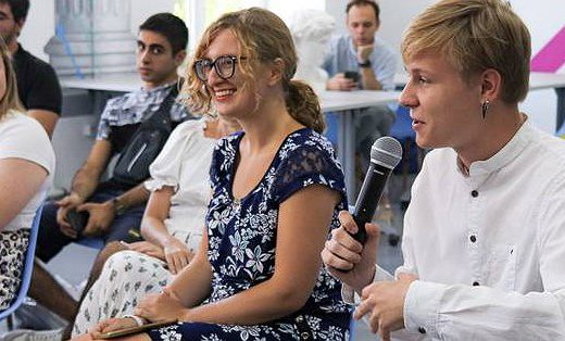 Открытый диалог между участниками фестиваля Таврида.АРТ и заместителем председателя комитета по молодежной политике Ростовской области